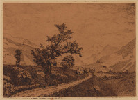 KG 09655
<br/>
Landschap bij Boëge in de Haute Savoie
<br/>
<em>Bosch, Lodewijk Johannes (1894-1980)</em>